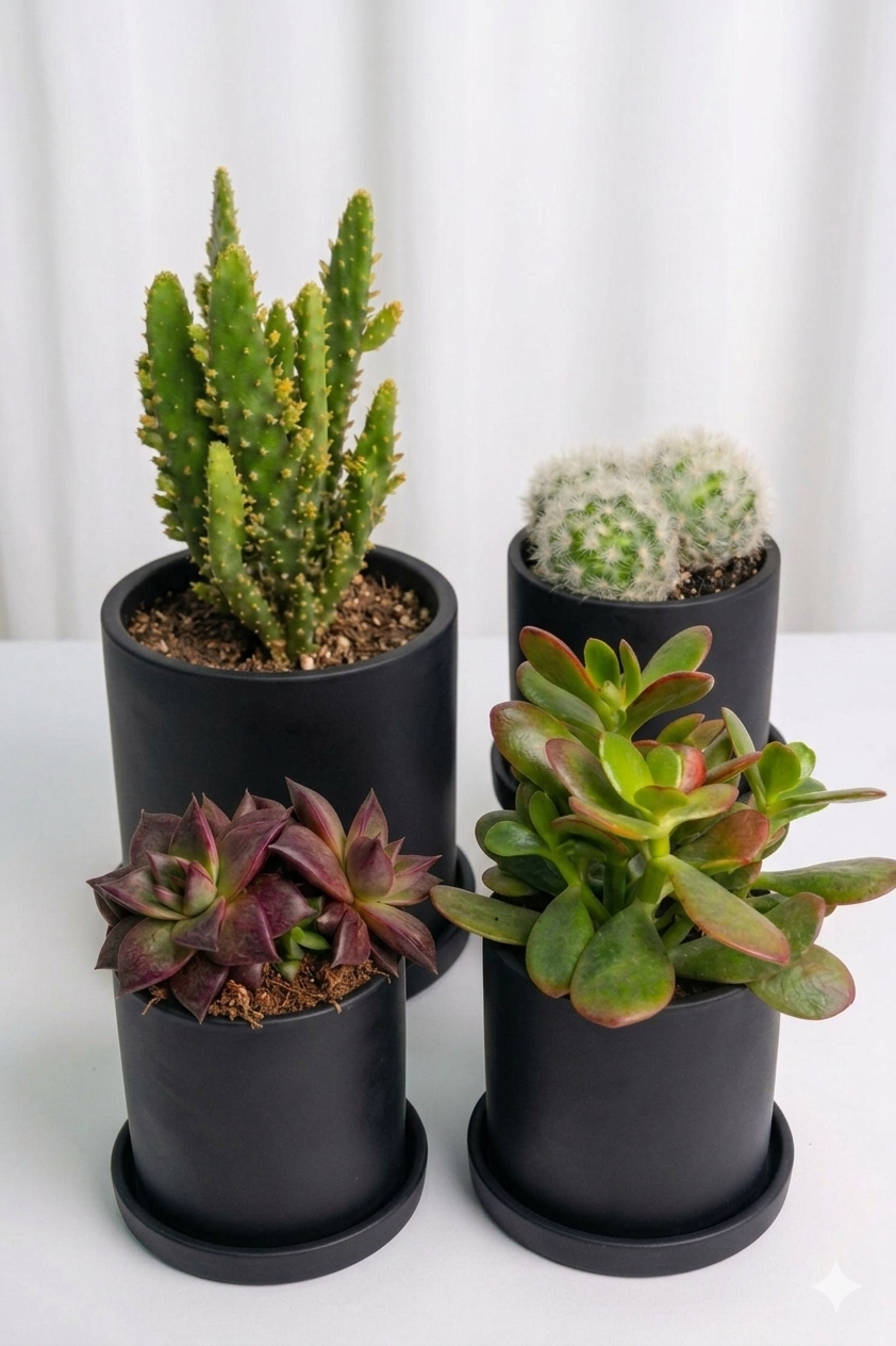 Set Mix Cactuși și Suculente
