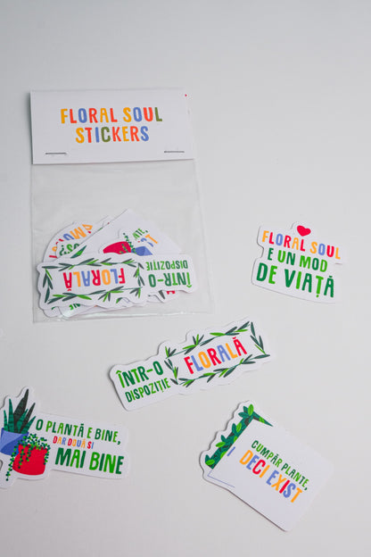 Floral Soul Stikers