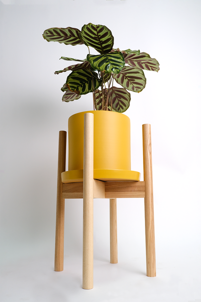 Suport lemn vopsit pătrat