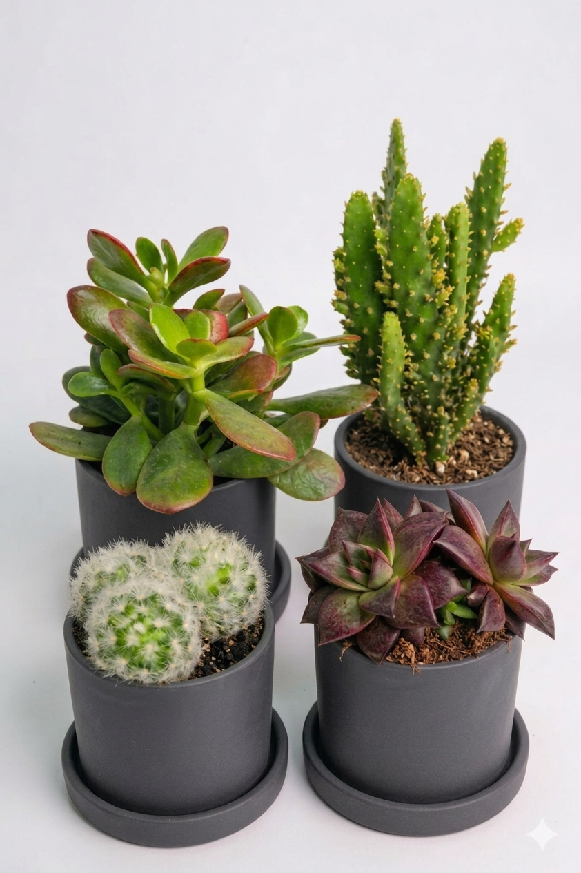Set Mix Cactuși și Suculente